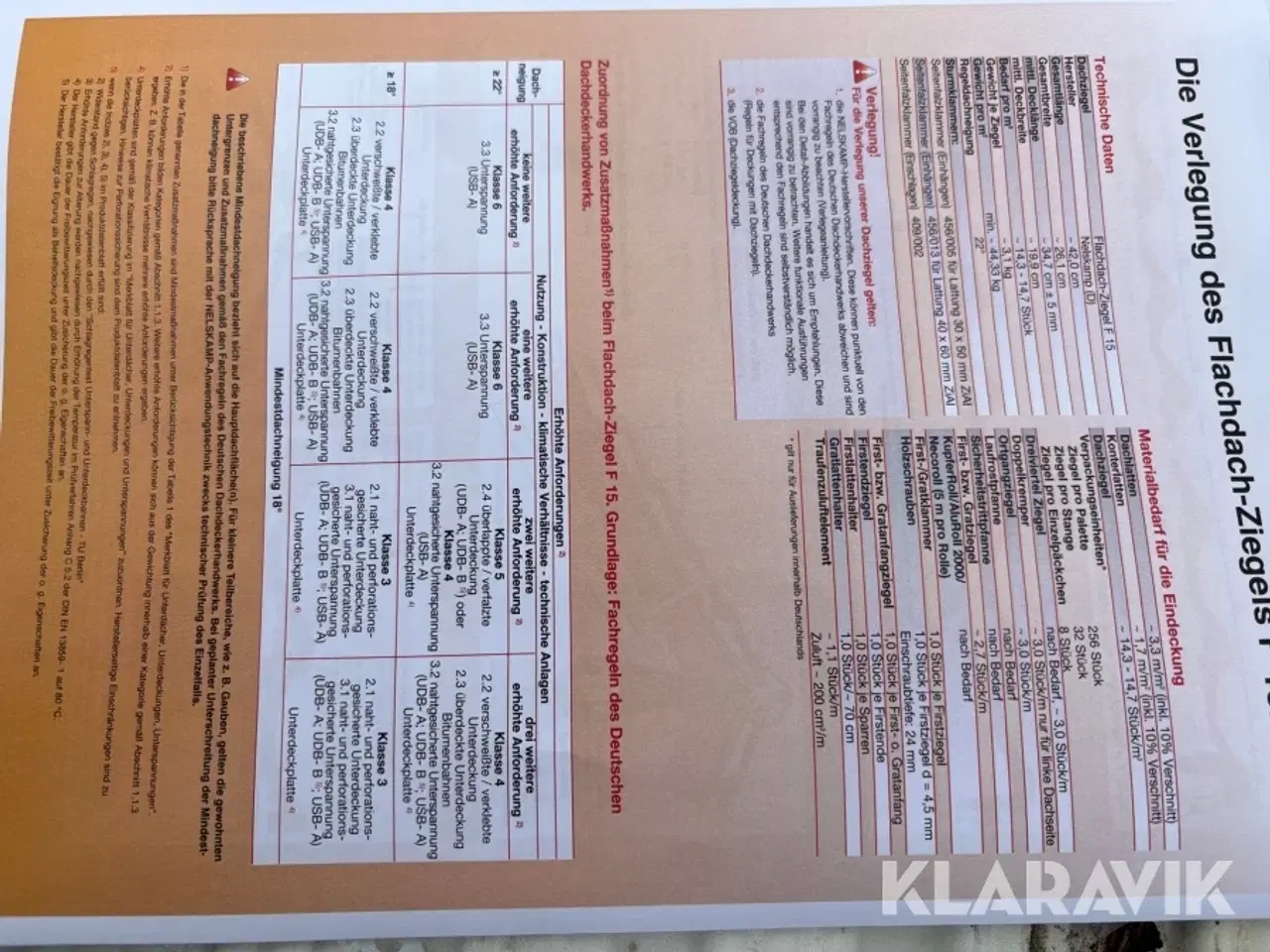 Billede 12 - Tagsten NIELSKAMP F15 675 styk