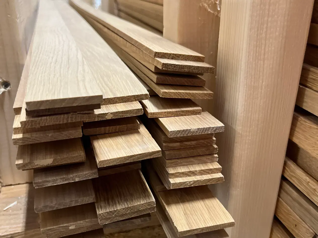 Billede 2 - Egetræ lister & billede rammer