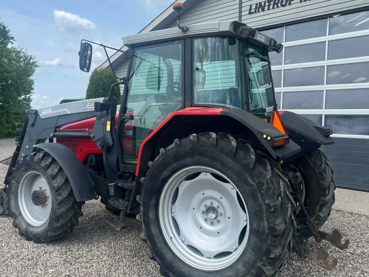 Billede 3 - Massey Ferguson 6260 PowerControl med frontlæsser og Topcon sporfølger