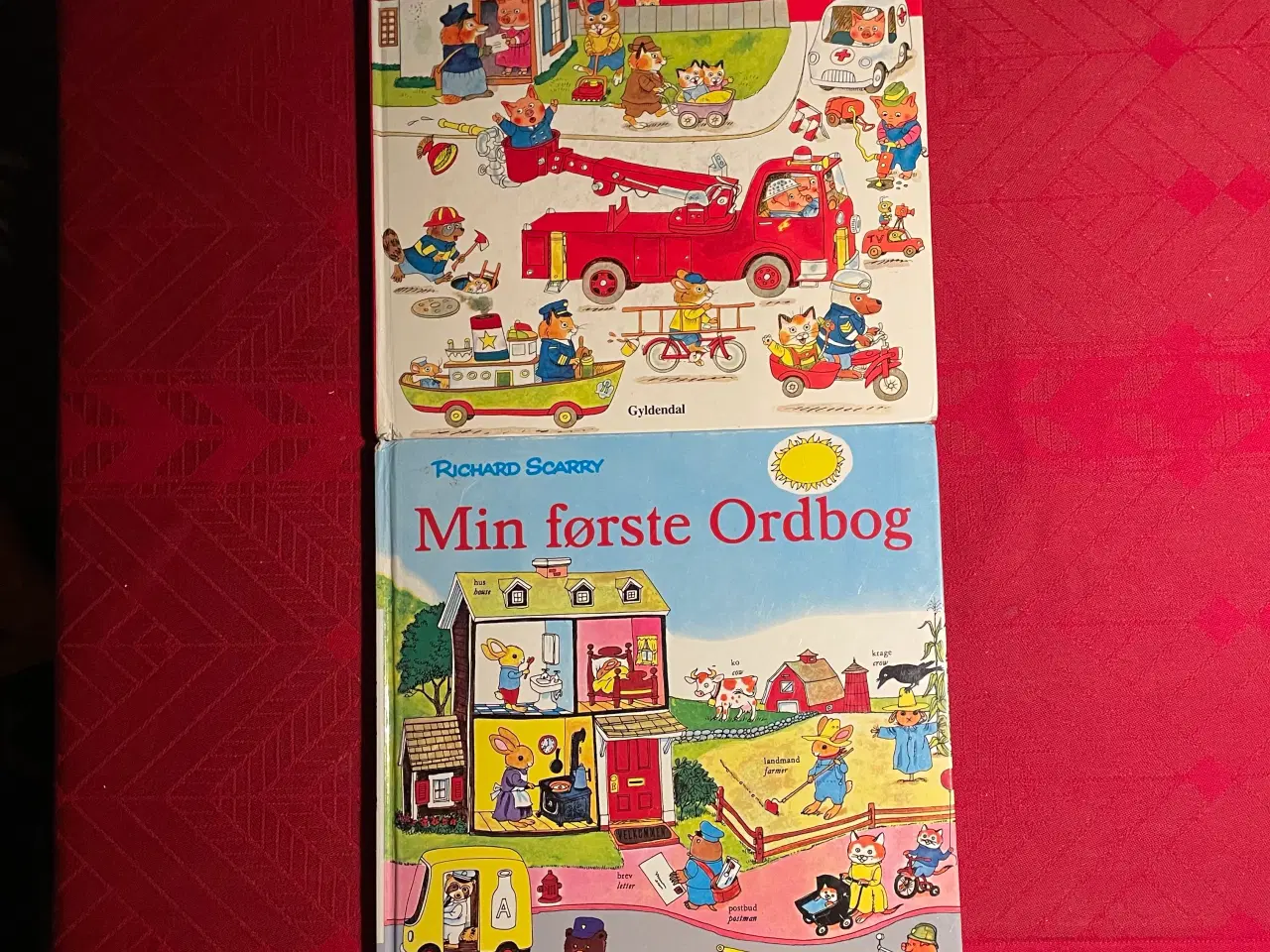 Billede 1 - Richard Scarry: min første ordbog, vi har så travl