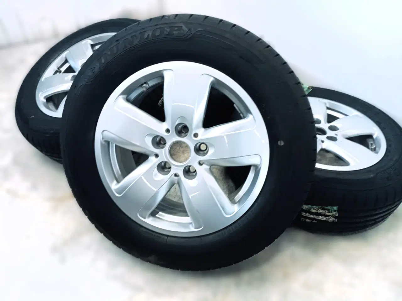 Billede 6 - 5x112 16" ET41 nav 66,6ø MINI sommersæt inkl. TPMS
