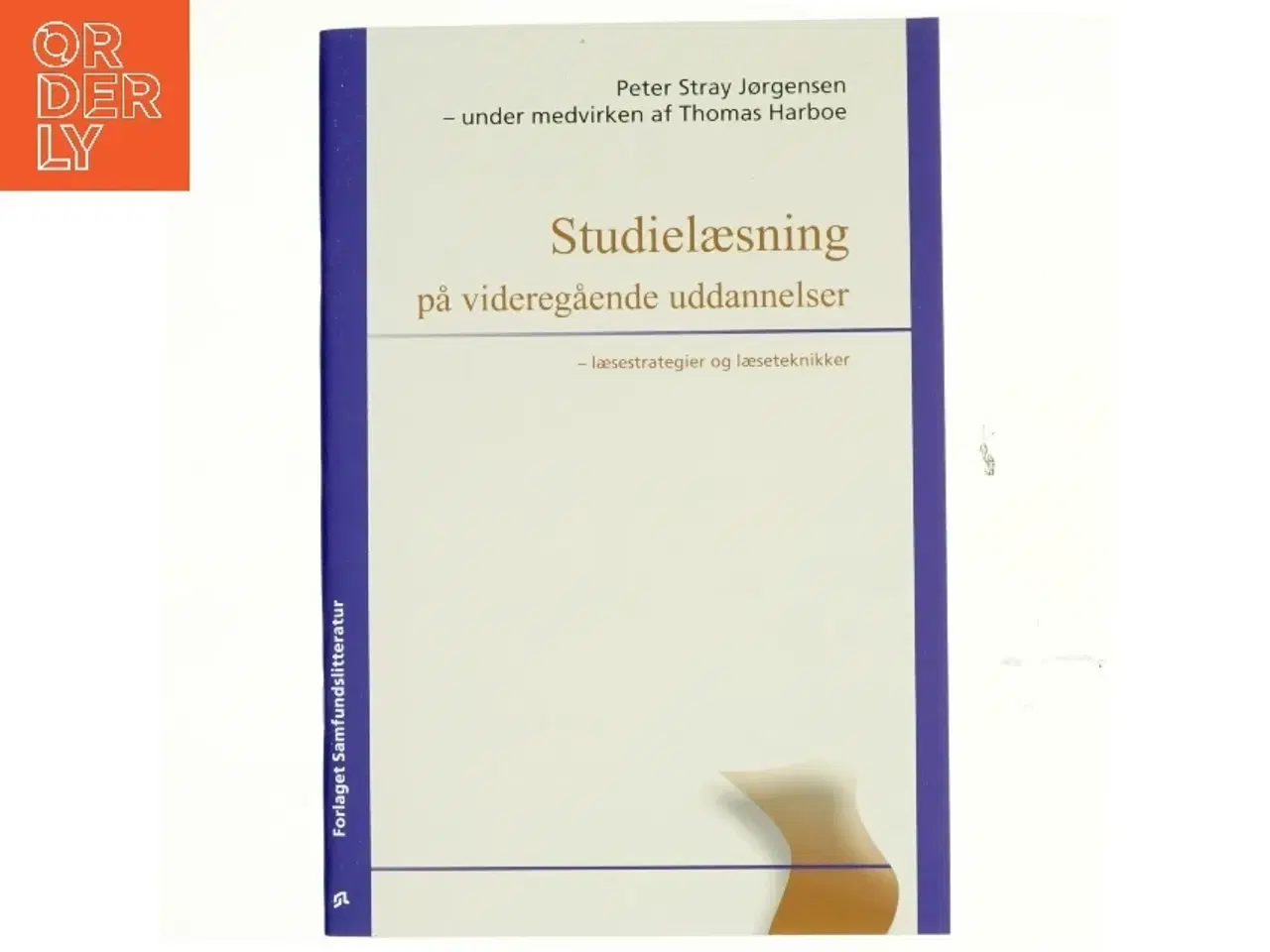 Billede 1 - Studielæsning på videregående uddannelser : læsestrategier og læseteknikker (Bog)