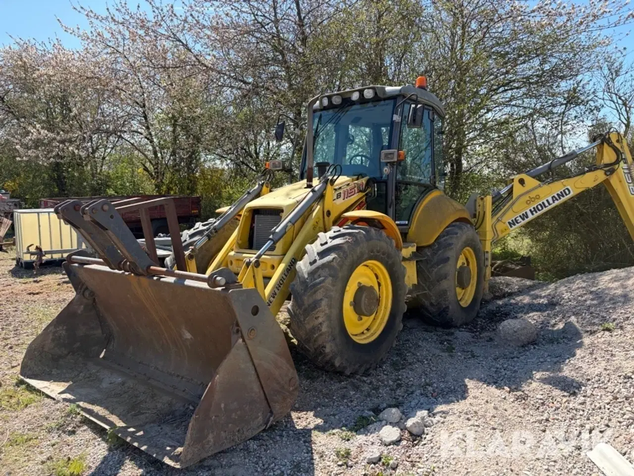 Billede 1 - Rendegraver New Holland LBH115B-4PS