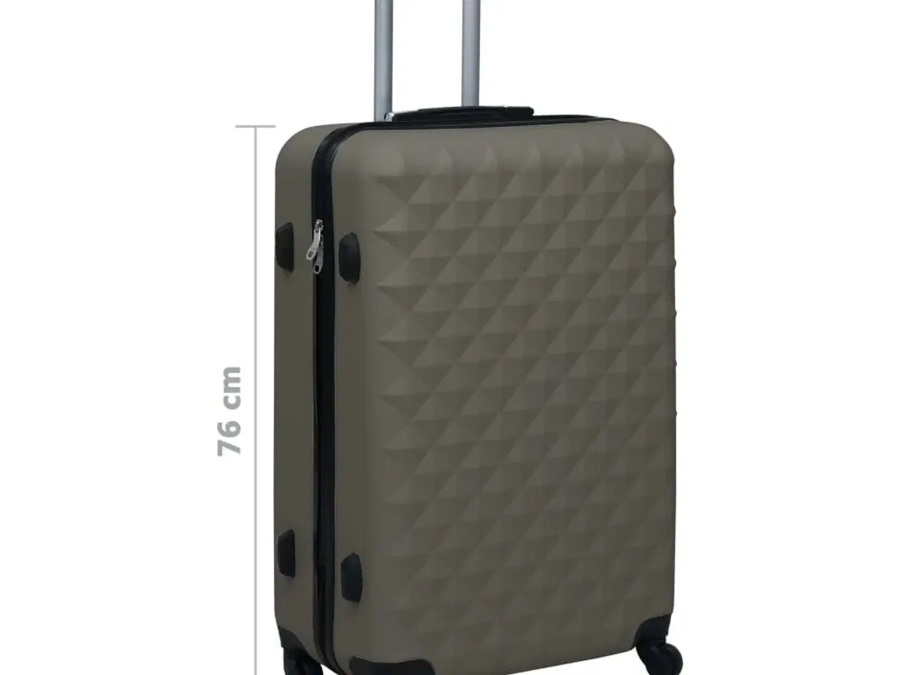 Billede 7 - Hardcase kuffert ABS antracitgrå