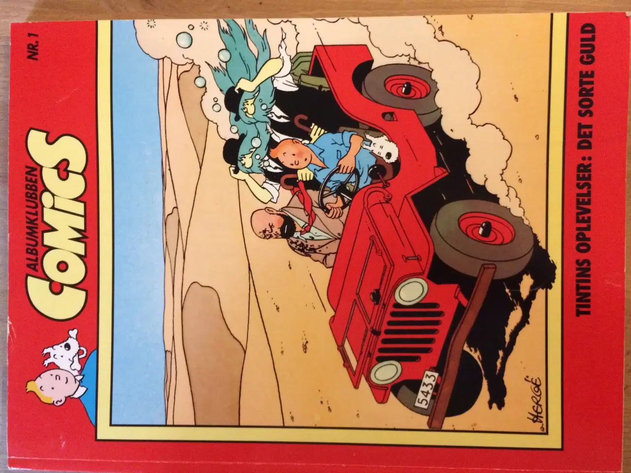 Billede 3 - Tintin hæfter, 3 stk, 