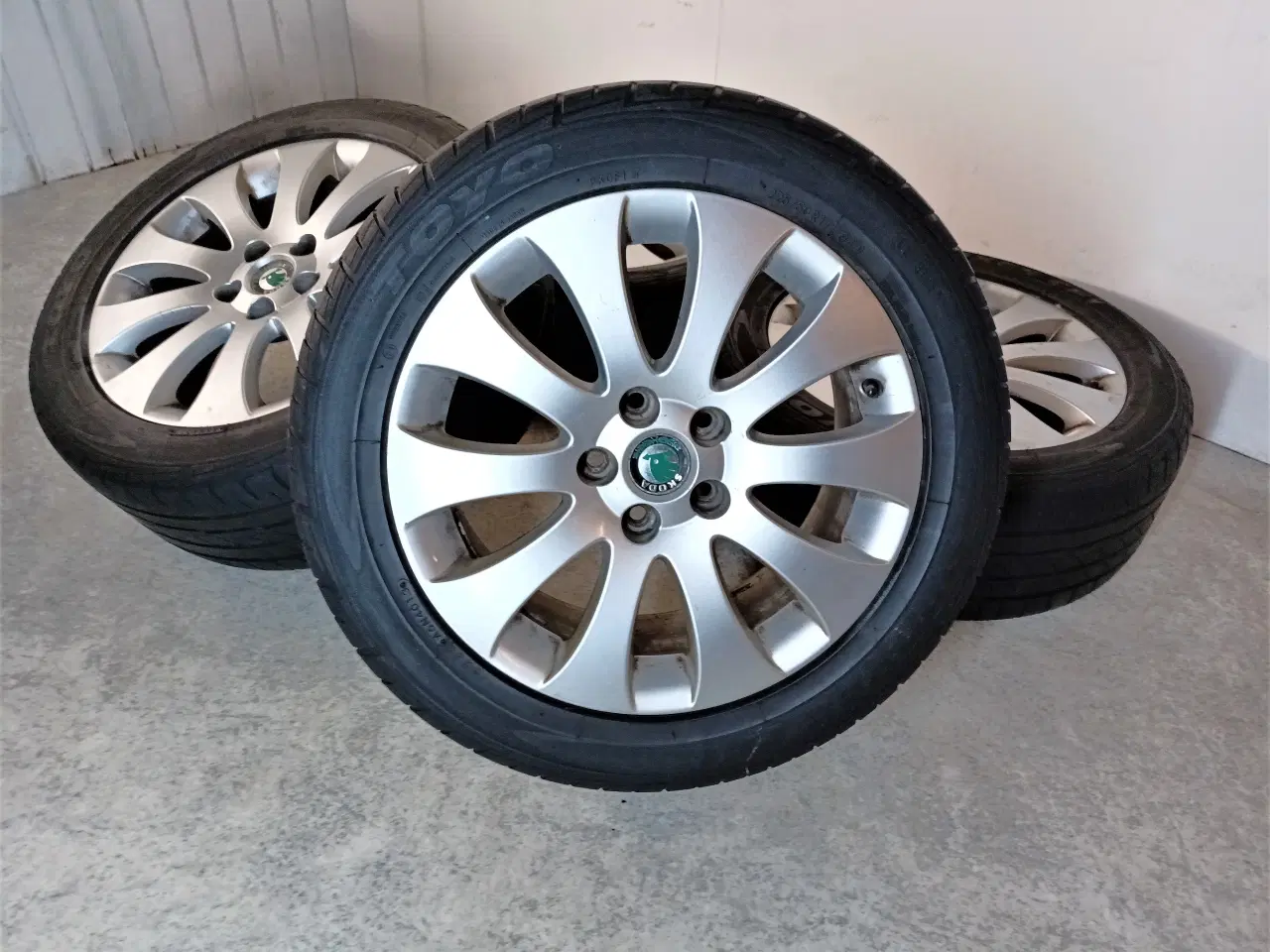 Billede 6 - 5x112 17" ET49 nav 57,1ø SKODA fælge