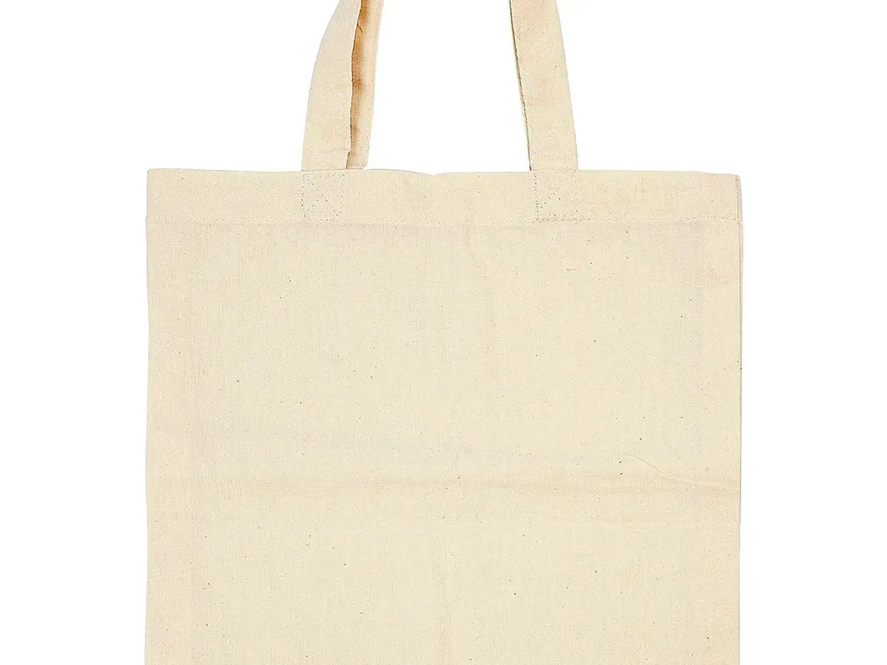 Billede 1 - Lys Natur Mulepose 27,5x30 cm - 5 stk. 100% Bomuld