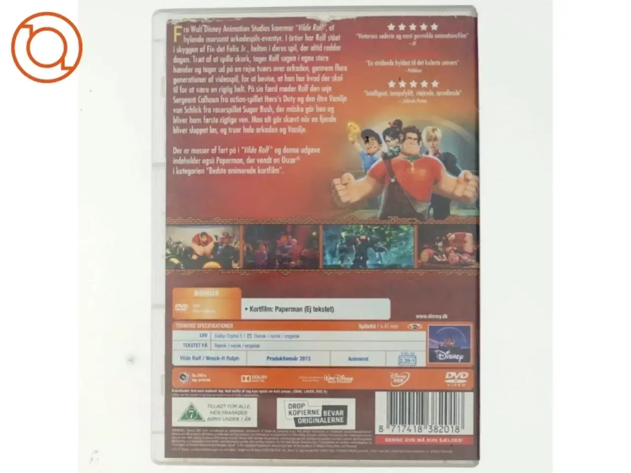 Billede 3 - Vilde Rolf fra Walt Disney