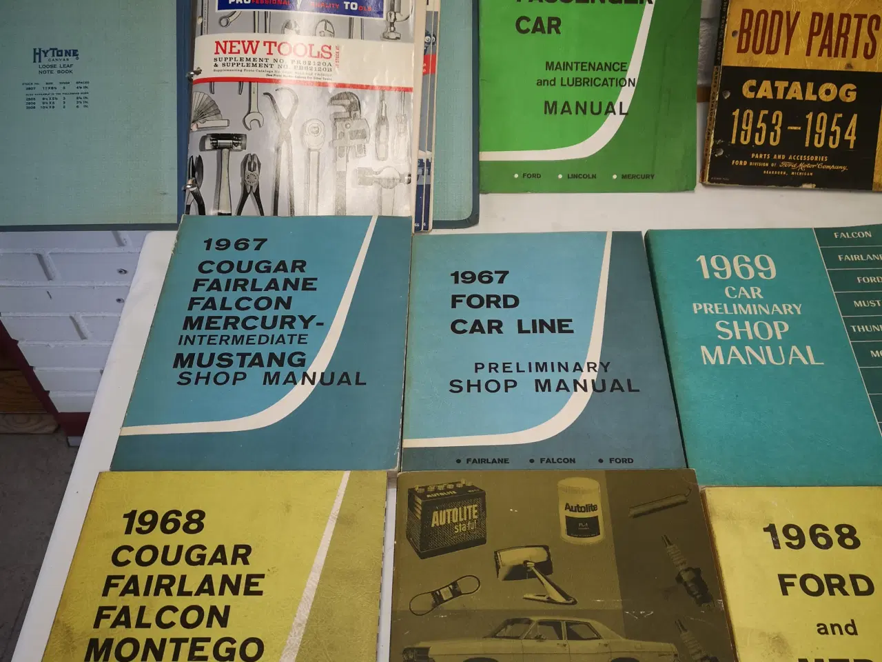 Billede 3 - Ford shopmanuals1967 - 1968 ny pris