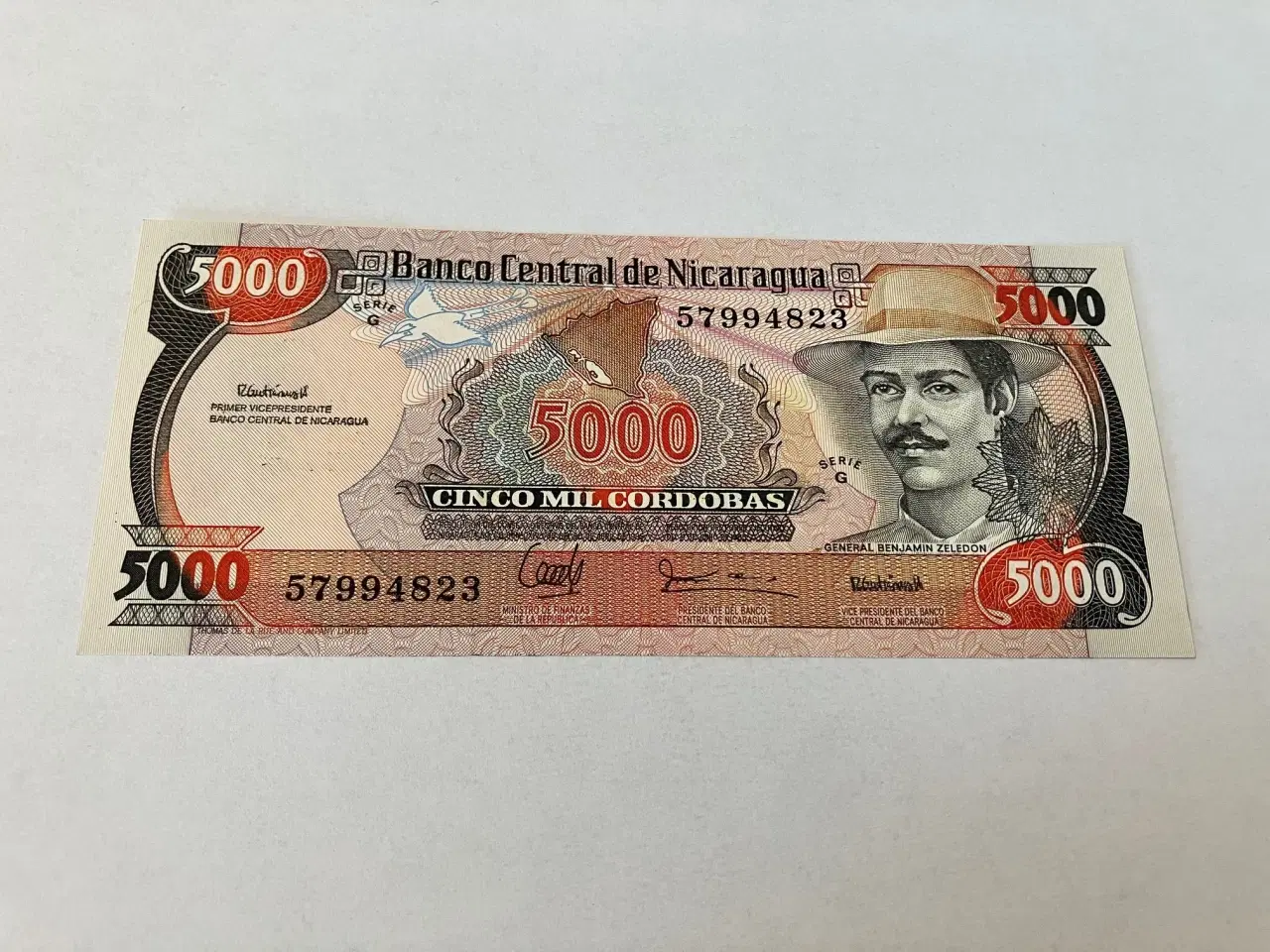Billede 1 - 5000 Cordobas Nicaragua