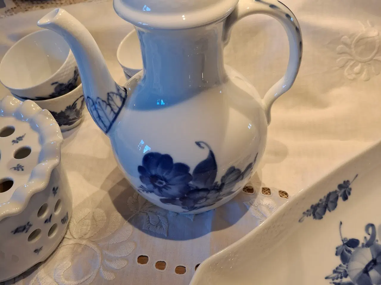 Billede 3 - Blå Blomst Royal Copenhagen Kaffestel