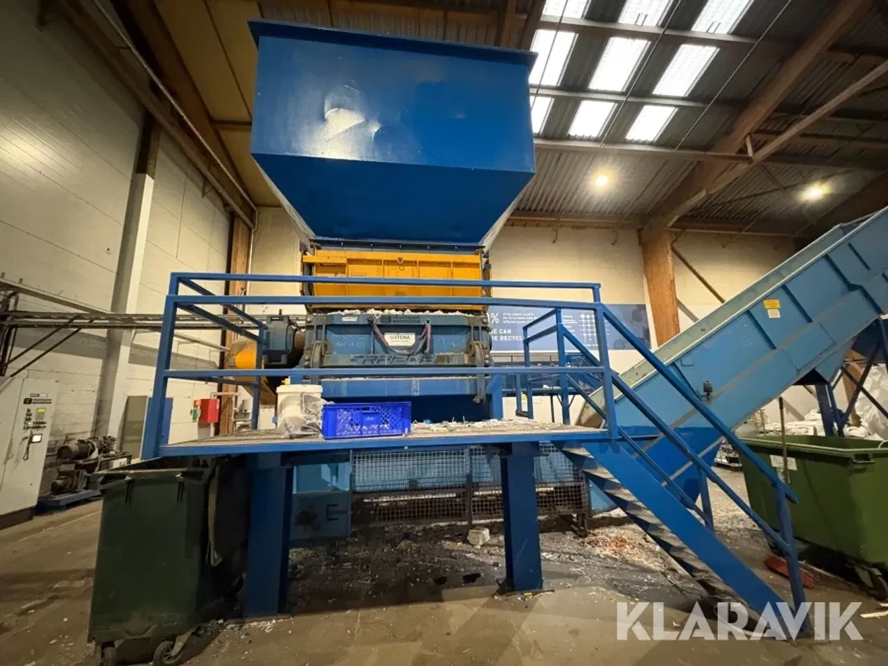 Billede 8 - Shredder Franssons FRP 203/40-3 med transportbånd