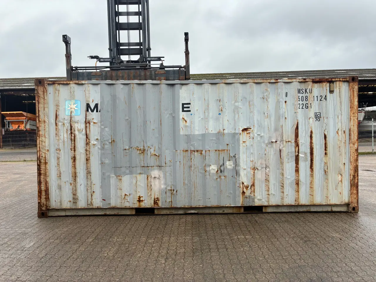 Billede 3 - 20 fods Container- ID: MSKU 508112-4