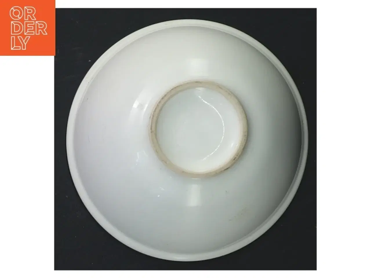 Billede 7 - To små hvide skåle (str. Ø. 9,5 cm. 2 styk)