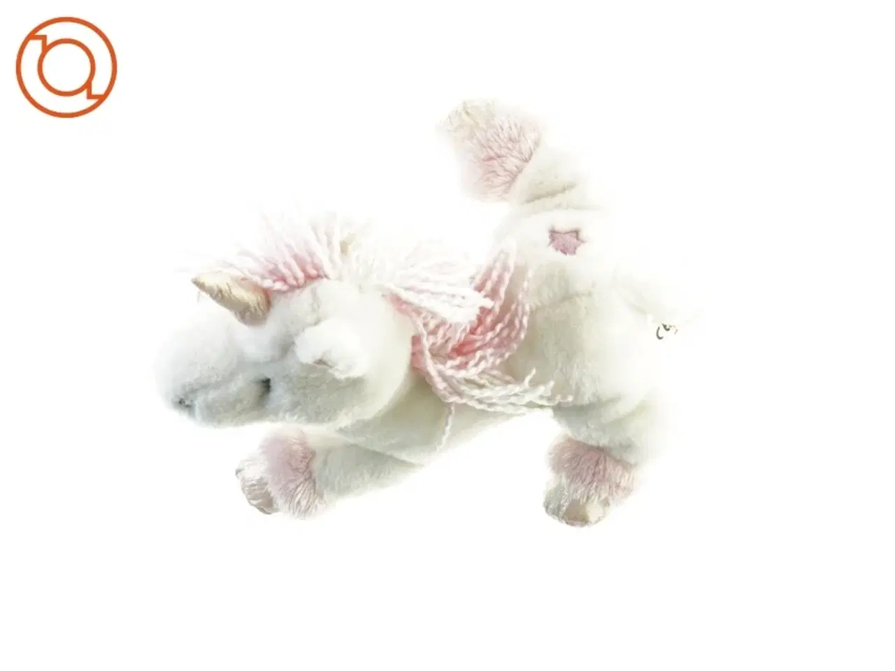 Billede 2 - Enhjørning bamse fra Top Toy (str. 25 x 10 cm)