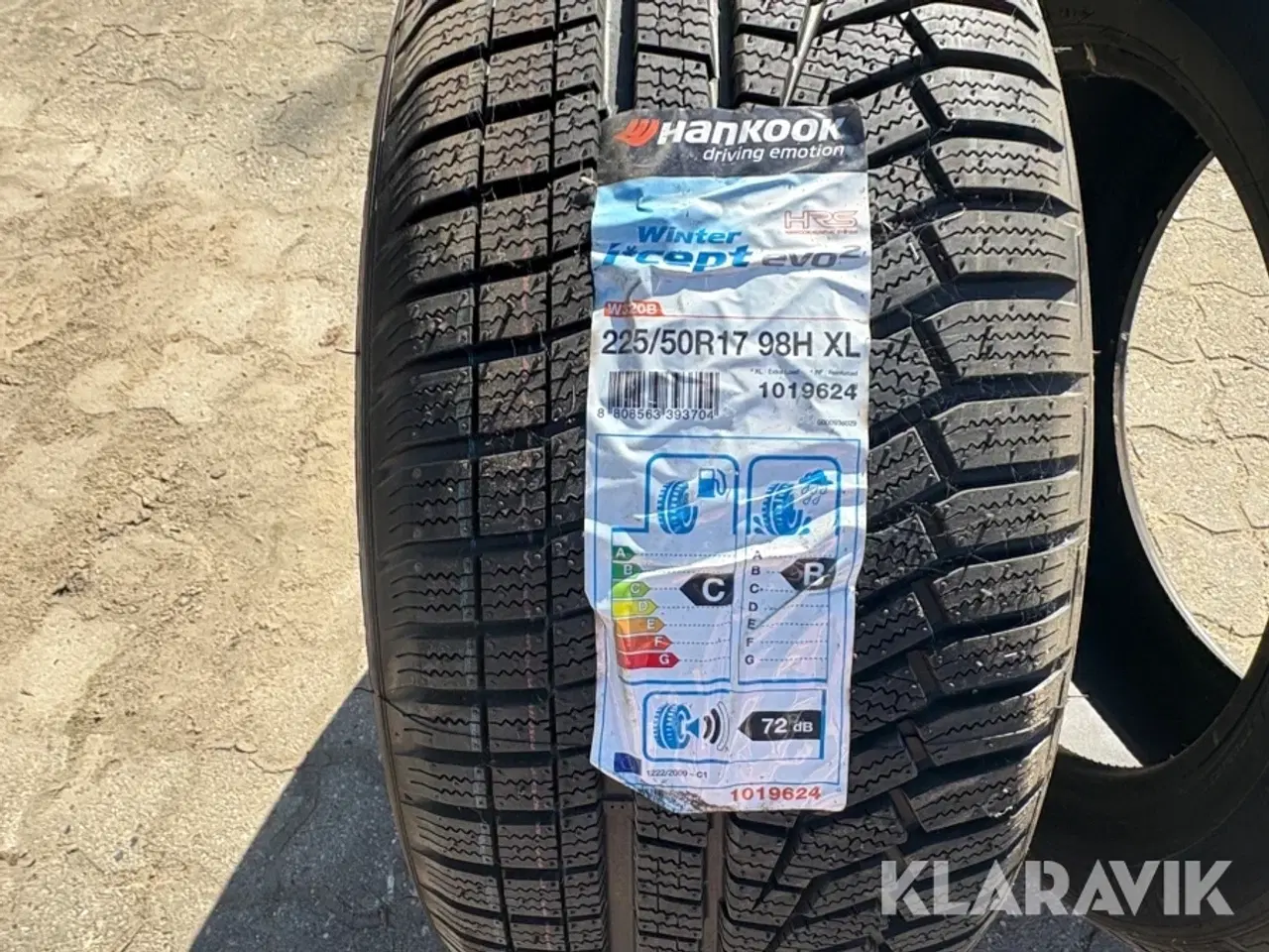 Billede 6 - Vinterdæk Hankook Evo 2 225/50R17 2 styk