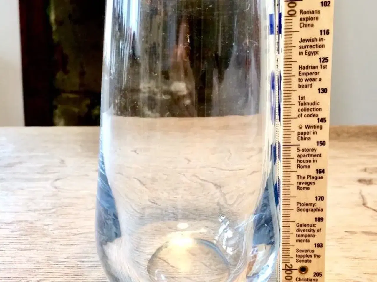 Billede 1 -  9 stk retro vandglas fra Holmegaard