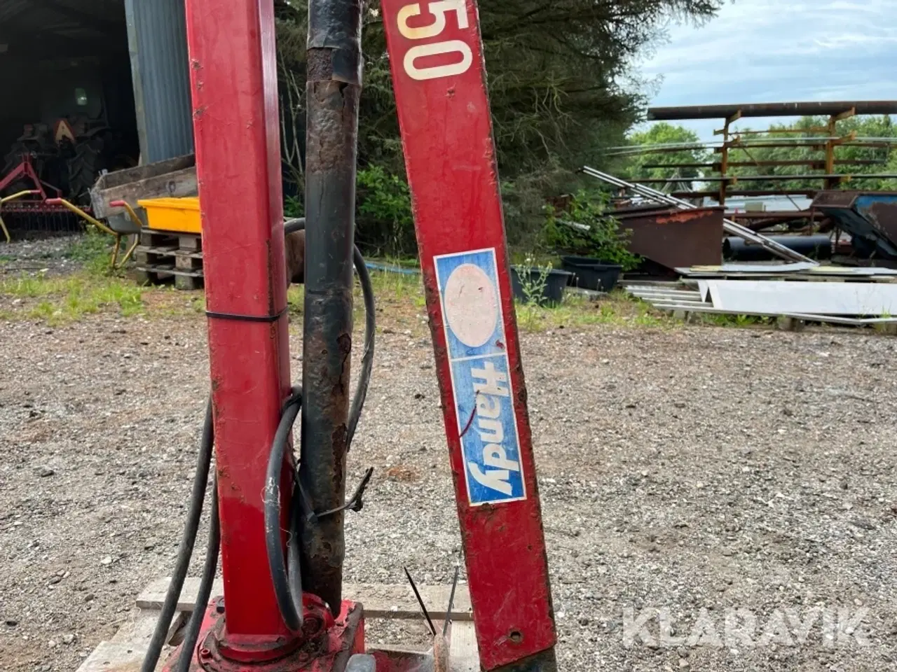 Billede 8 - Kran HMF 50