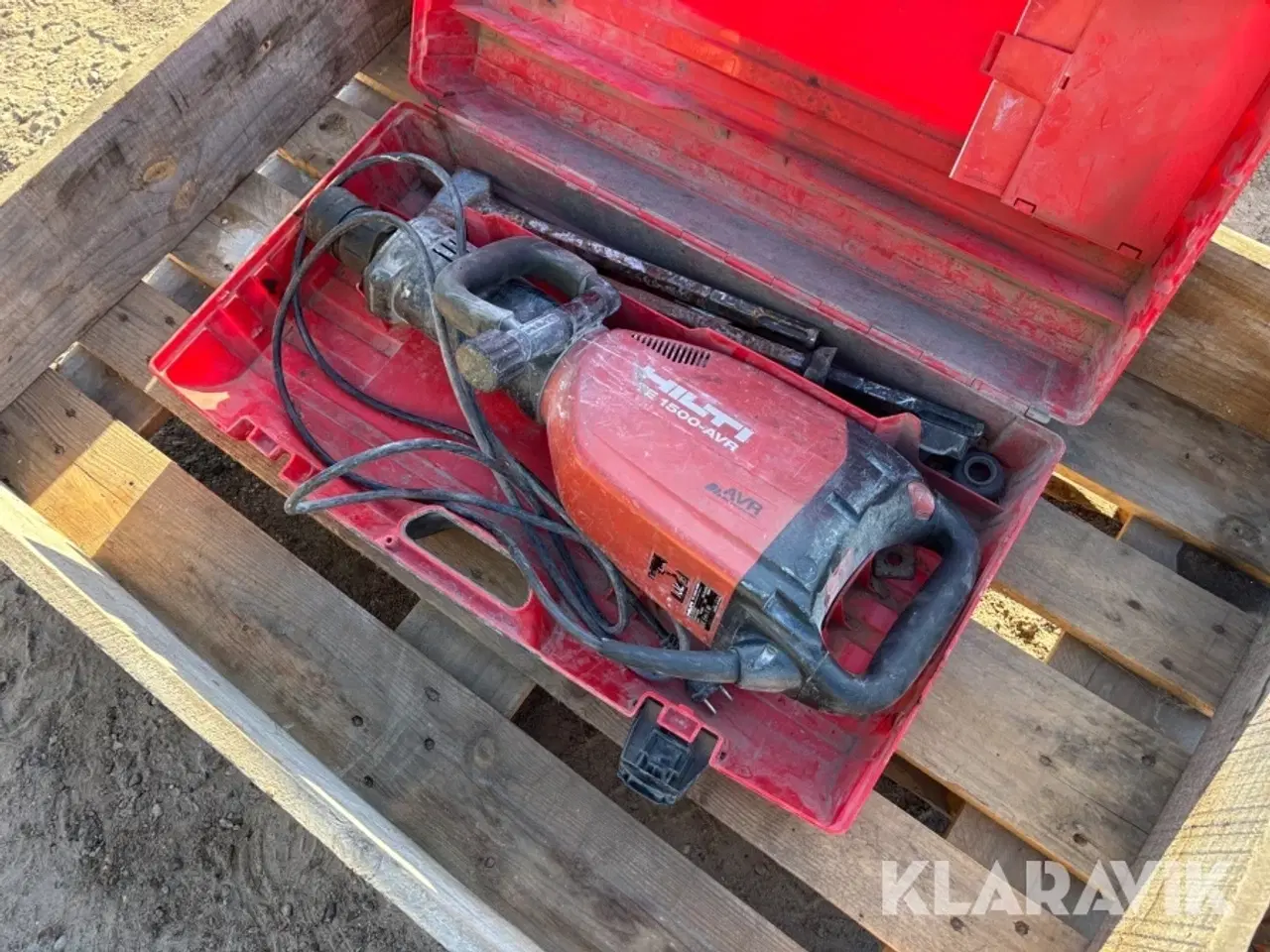 Billede 1 - Mejselhammer Hilti TE 1500-AVR med mejsler