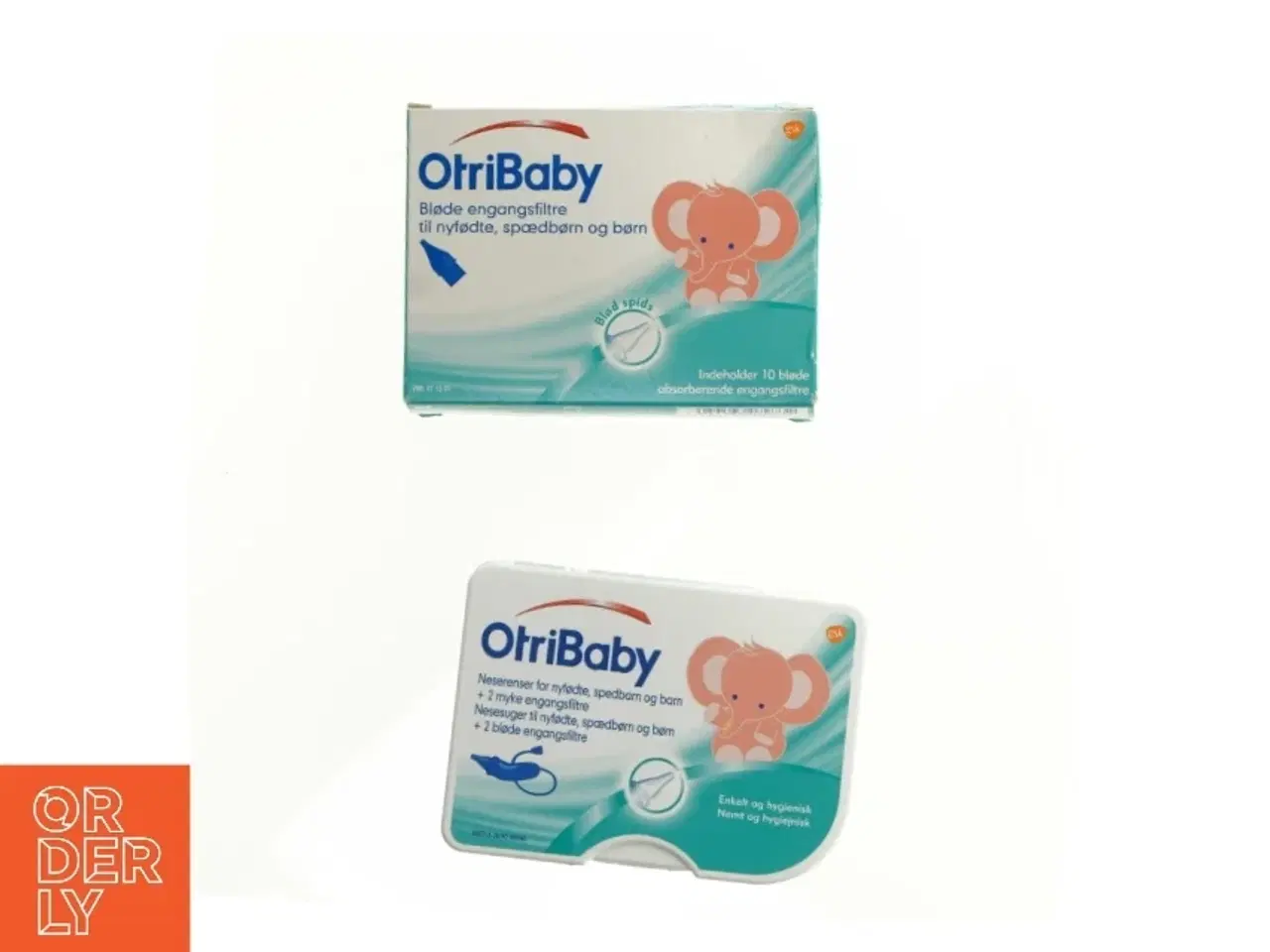 Billede 2 - Næse renser til baby fra Otribaby (str. 12 x 9 x 8 cm) samt engangsfiltre