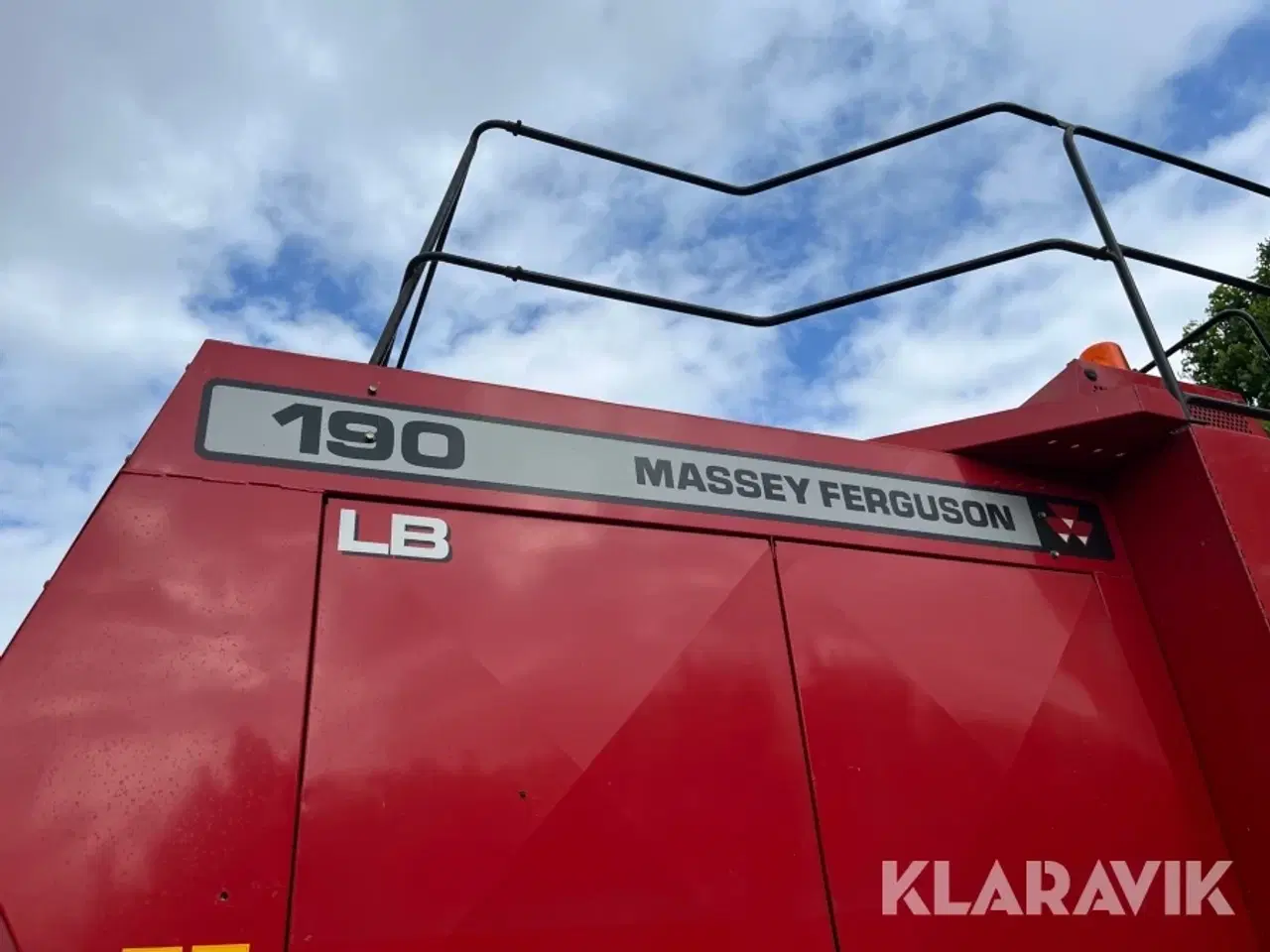 Billede 6 - Ballepresser Massey Ferguson 190 LB