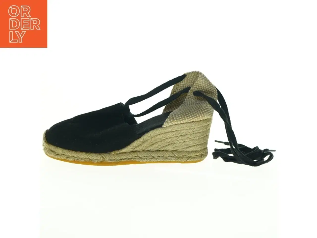 Billede 1 - Espadrillos til damer med snørrebånd (str. 37)