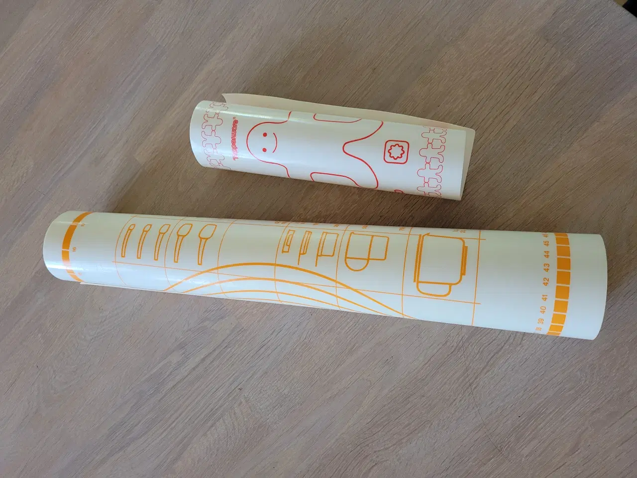 Billede 1 - Tupperware bage underlag, stort og lille