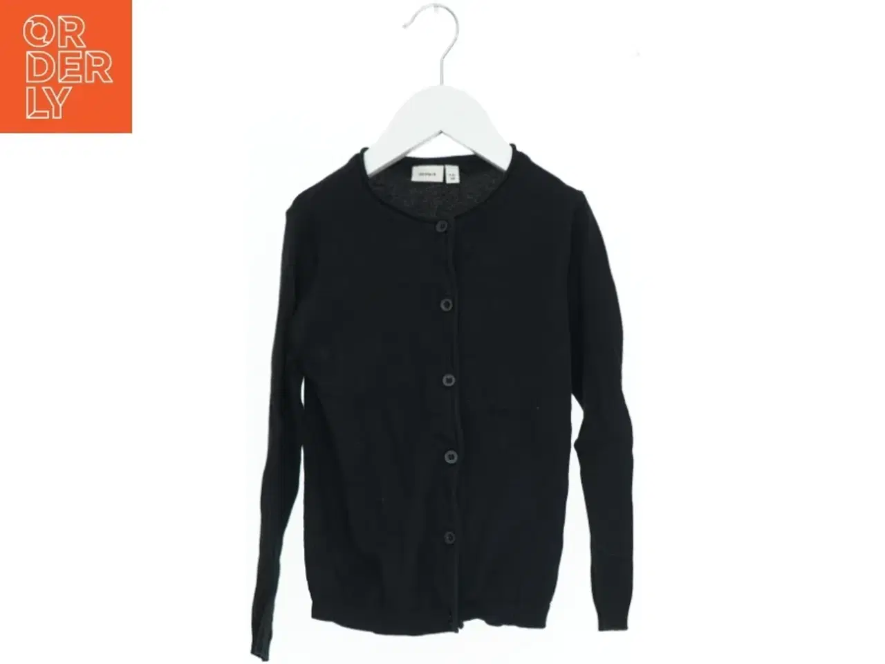 Billede 1 - Sort cardigan til børn fra Name It (str. 116)