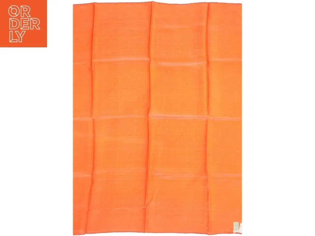 Billede 4 - Orange silketørklæde fra Caruso (str. 75 x 75 cm)