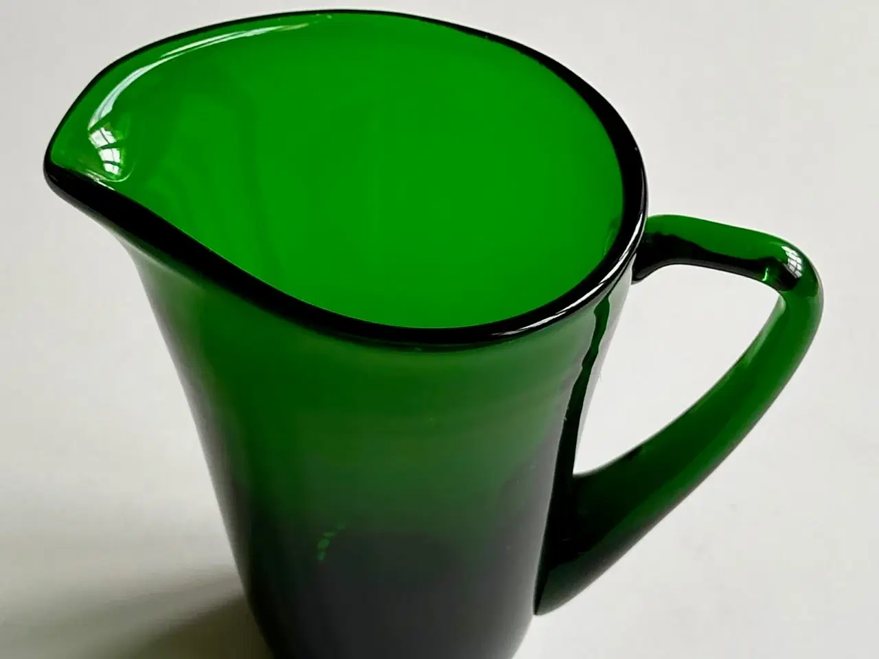 Billede 4 - Flaskegrøn flødekande