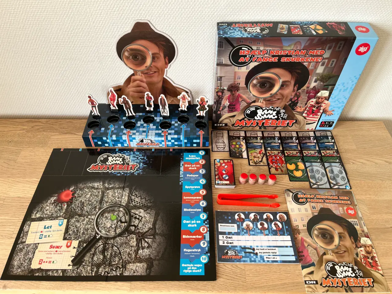 Billede 1 - KOMPLET SPIL: Ramasjang Mysteriet