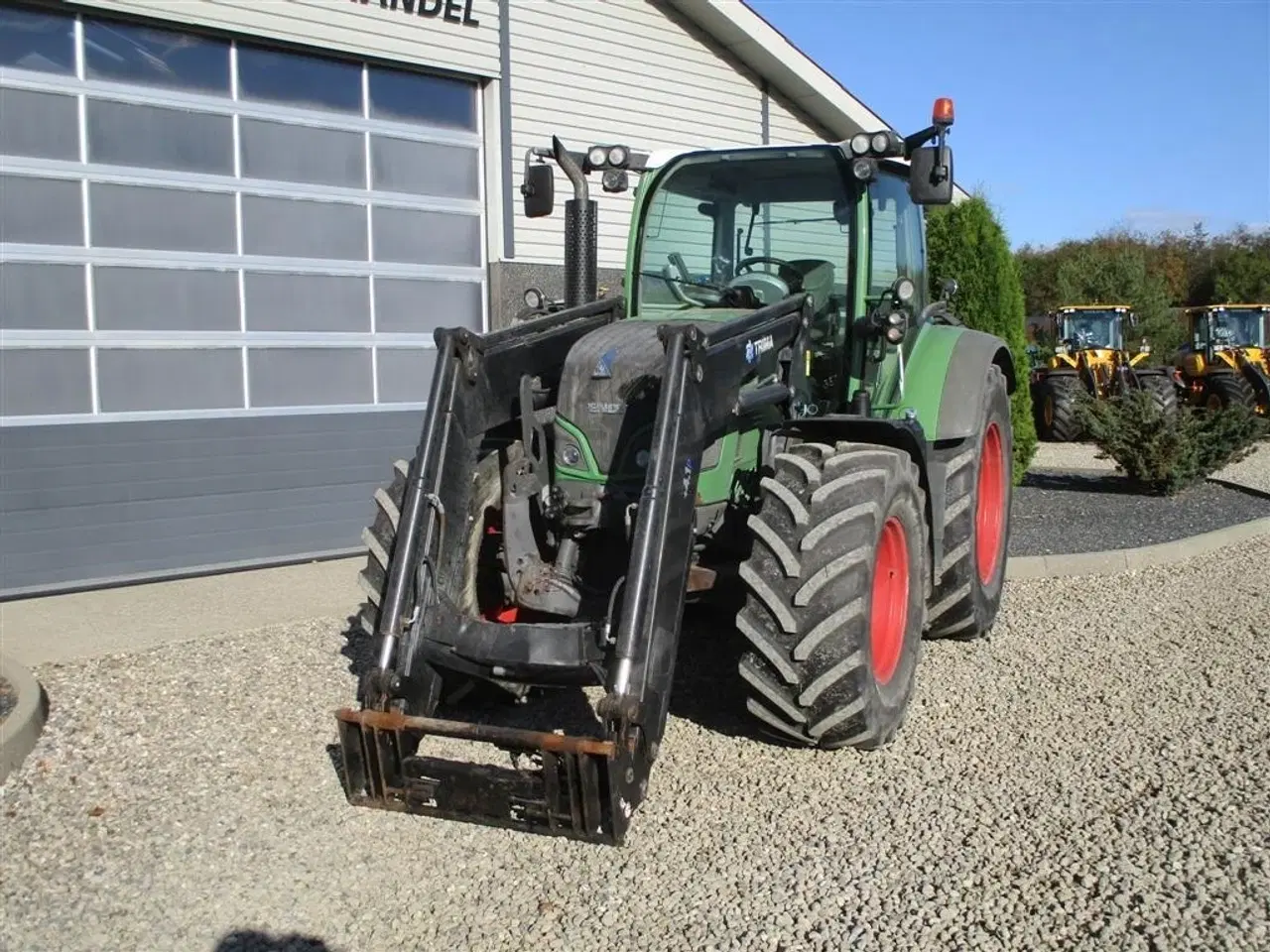 Billede 9 - Fendt 514 Vario med frontlæsser og frontlift