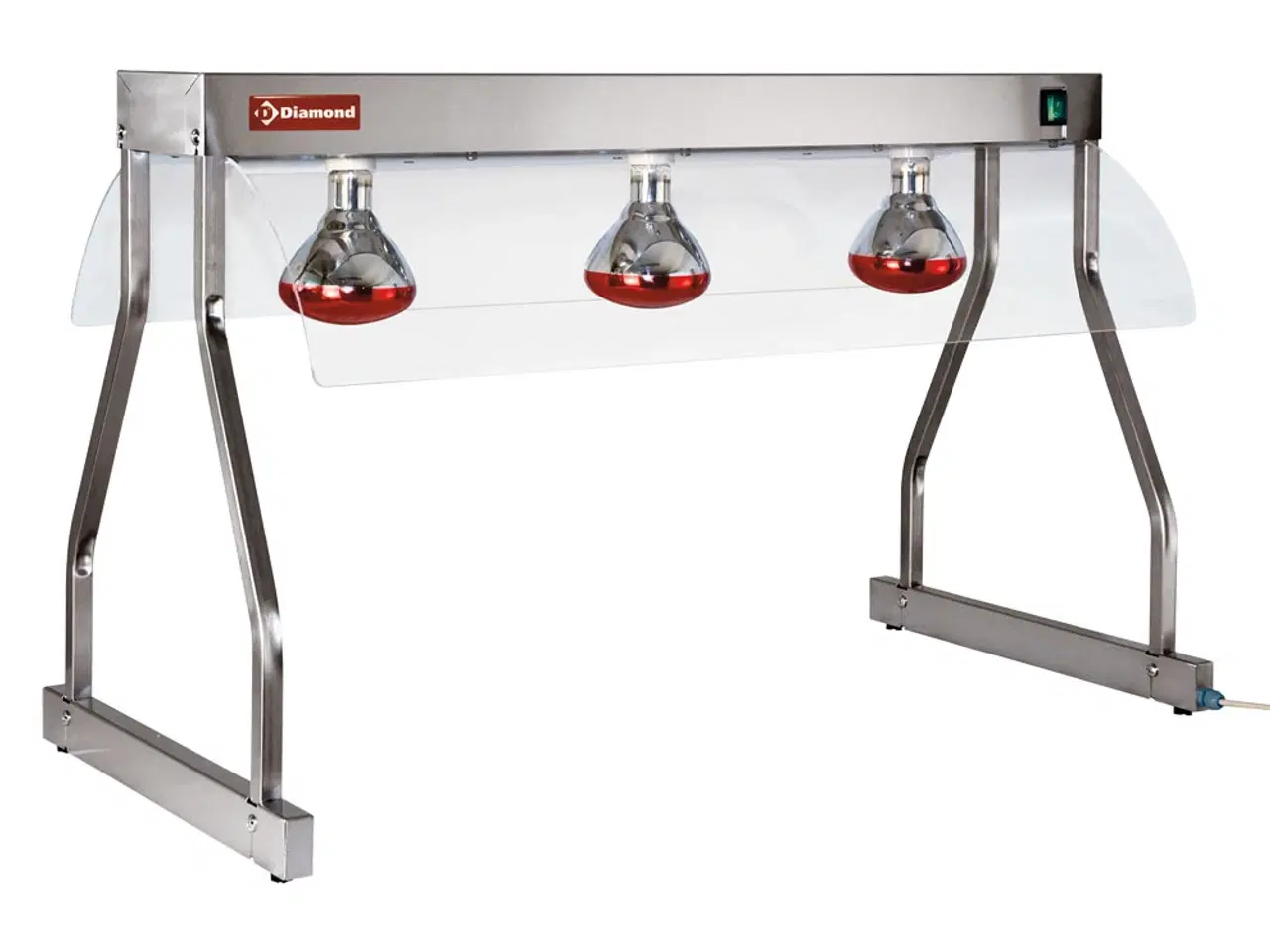 Billede 1 - Stor Varmebro med Nyseskærm (103 cm) – 3x 250 W