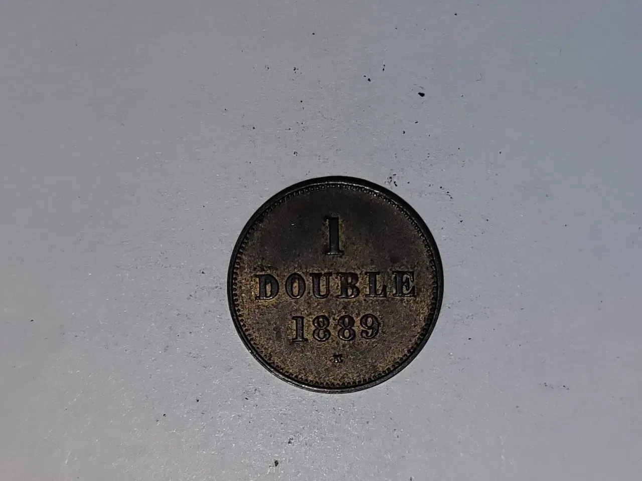 Billede 1 - 1 Double 1889 Guernsey