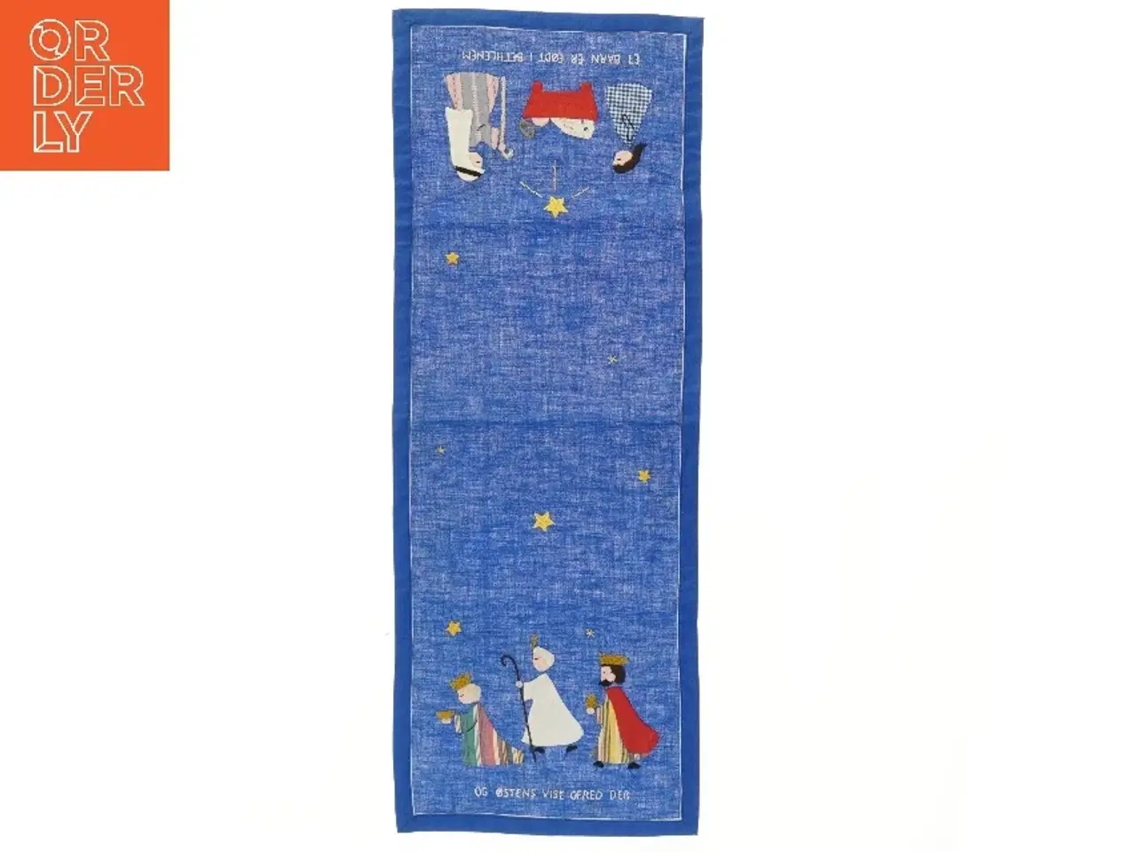 Billede 1 - Juleløber med stjernehimmel motiv (str. 75x28 cm)