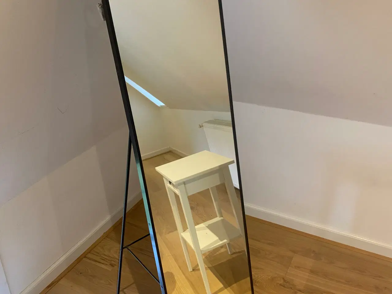 Billede 1 - Karmsund gulvspejl med ramme