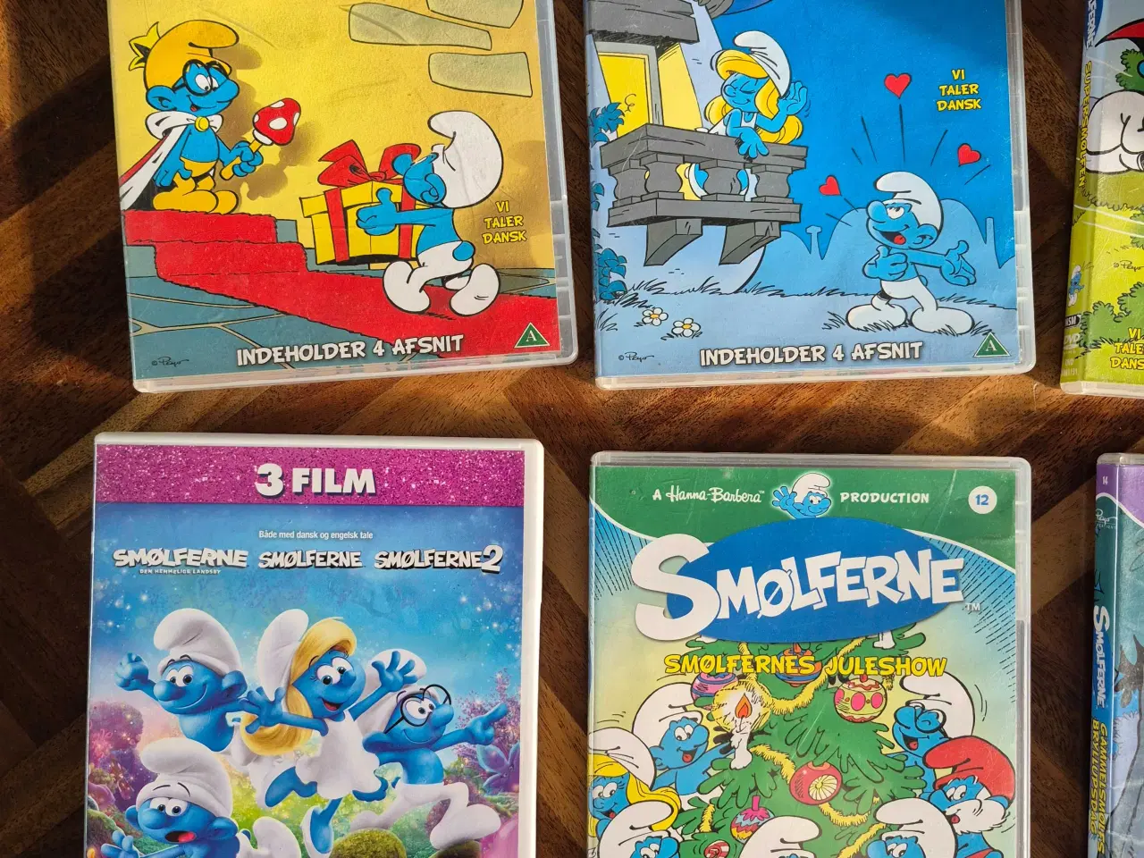Billede 4 - Smølfe dvd film forskellige titler