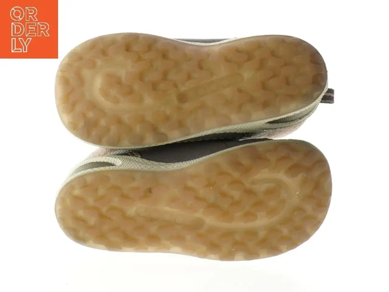 Billede 3 - Grå og pink børnesko med velcro fra Ecco (str. 23)