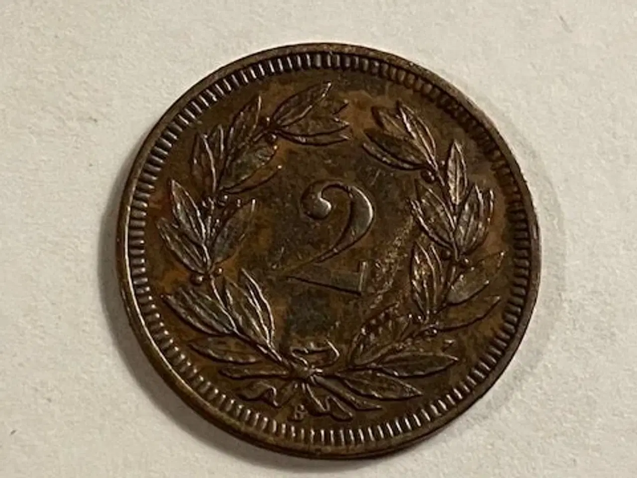 Billede 2 - 1 Rappen Switzerland 1893