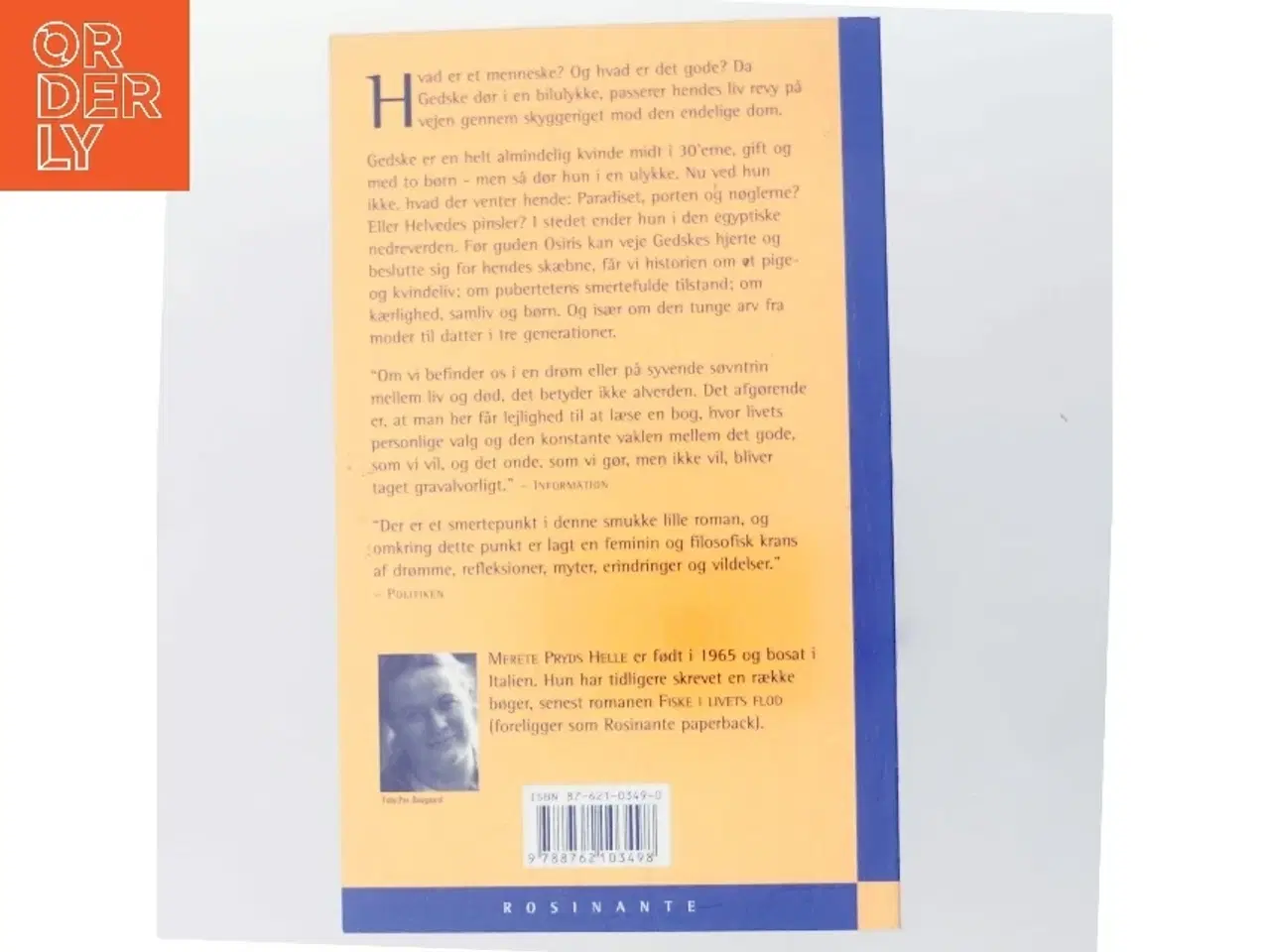 Billede 3 - Solsiden : roman af Merete Pryds Helle (Bog)