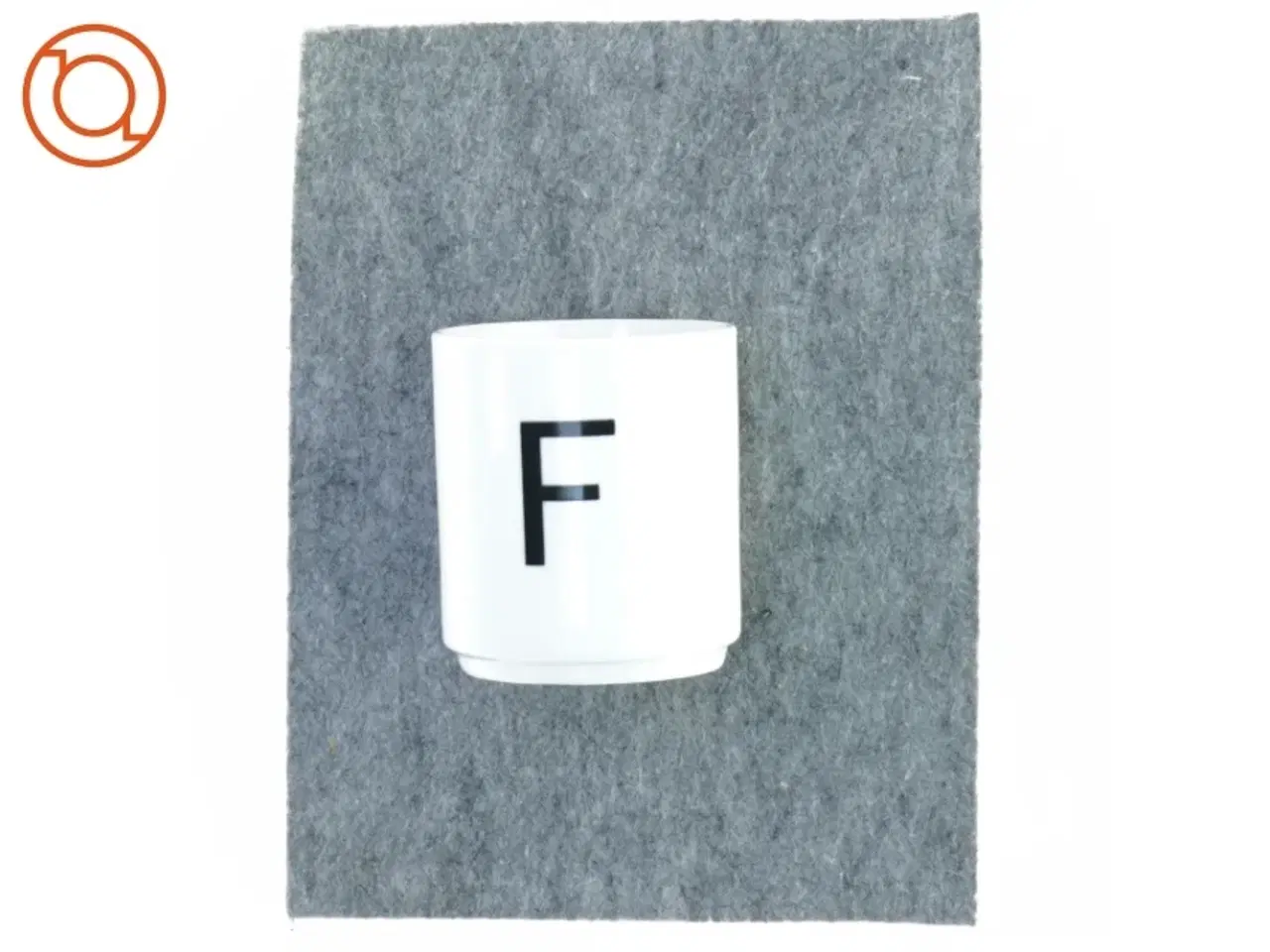 Billede 3 - ny Kop / krus med F bogstav (str. 9 cm)