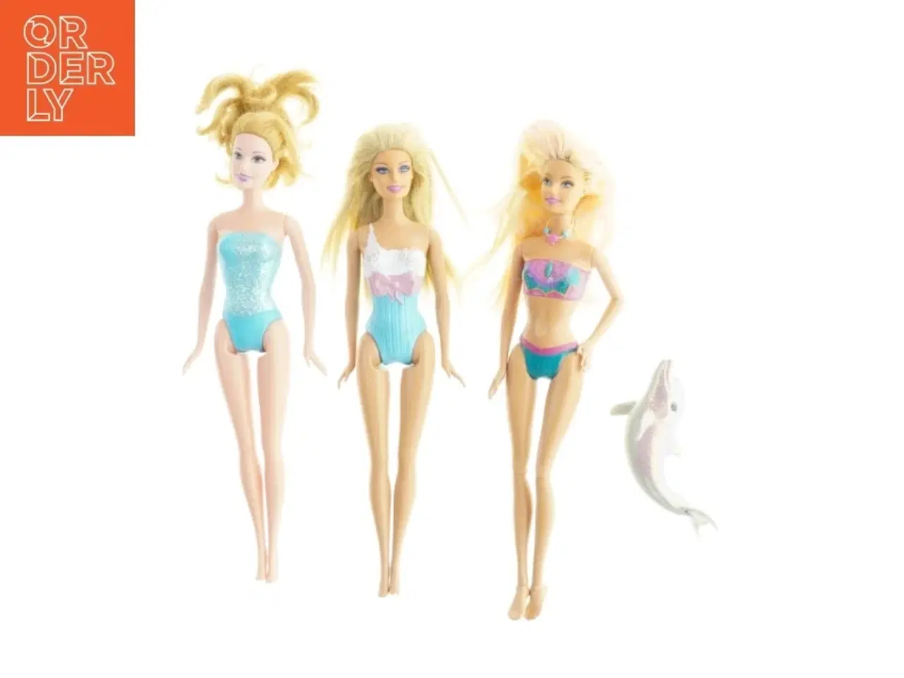 Billede 1 - Dukker og havfruefigur fra Barbie (str. Standard dukkestørrelse)