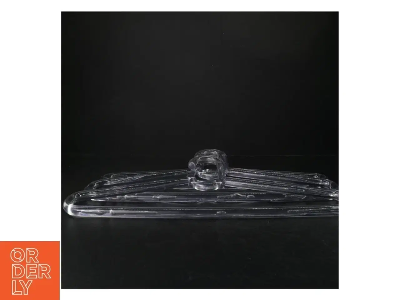 Billede 2 - Gennemsigtige plastbøjler (str. 45 cm)