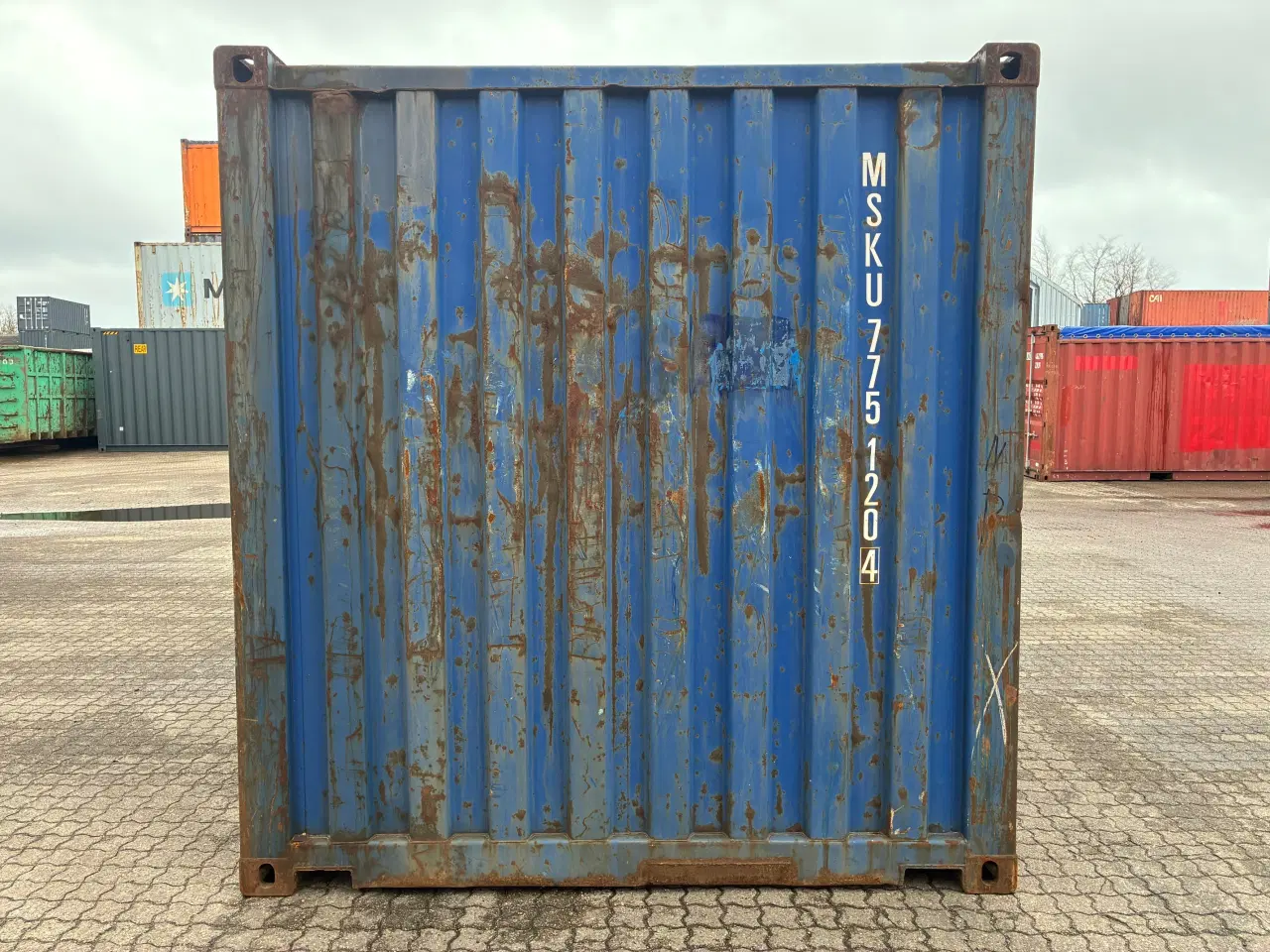 Billede 4 - 20 fods Container- ID: MSKU 775120-4