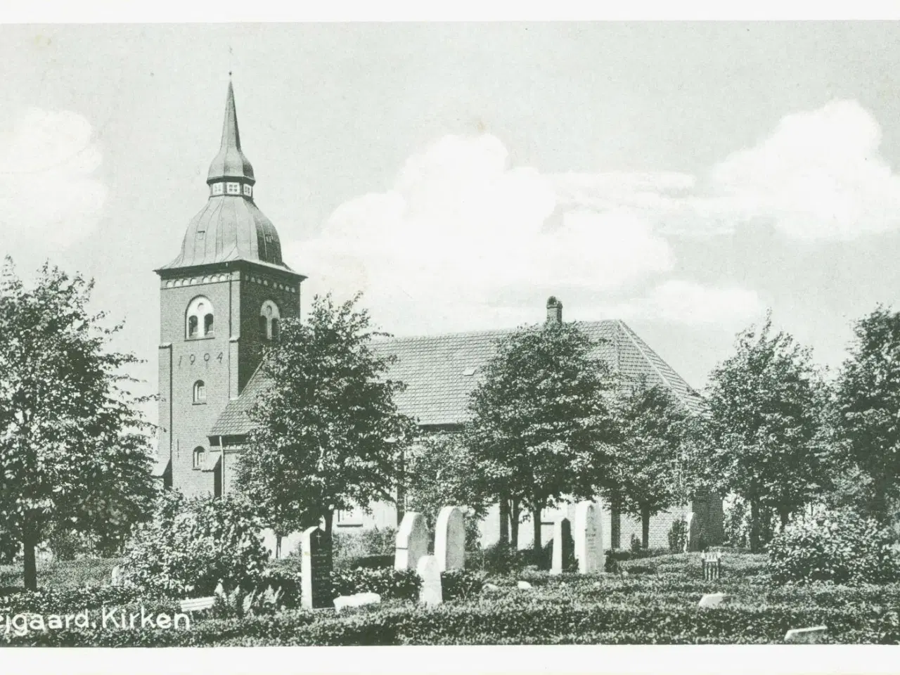 Billede 1 - Vejgaard Kirke. 1937.