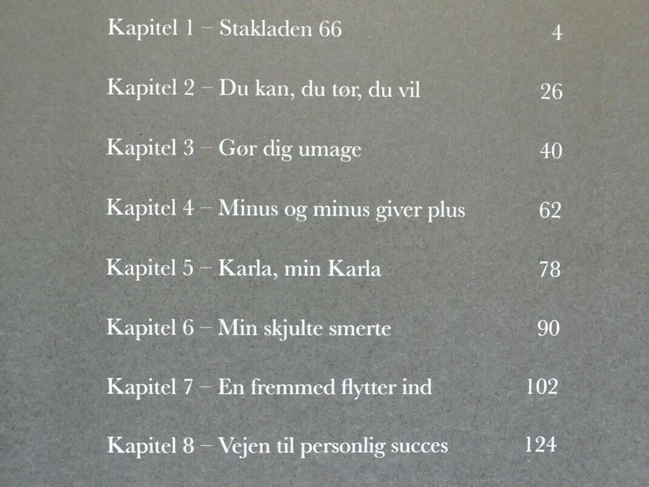 Billede 2 - vilje slår talent, af josefine valentin