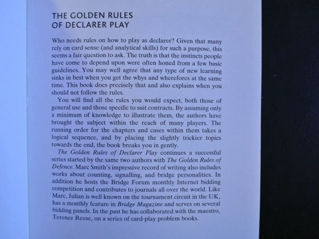 Billede 2 - the golden rules of declarer play - bridge, by jul