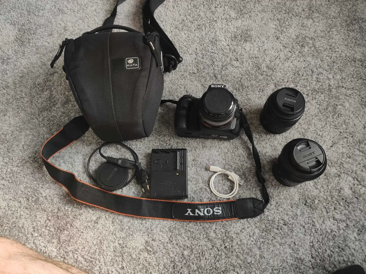 Billede 1 - Sony A58 DSLR kamera + 3 objektiver