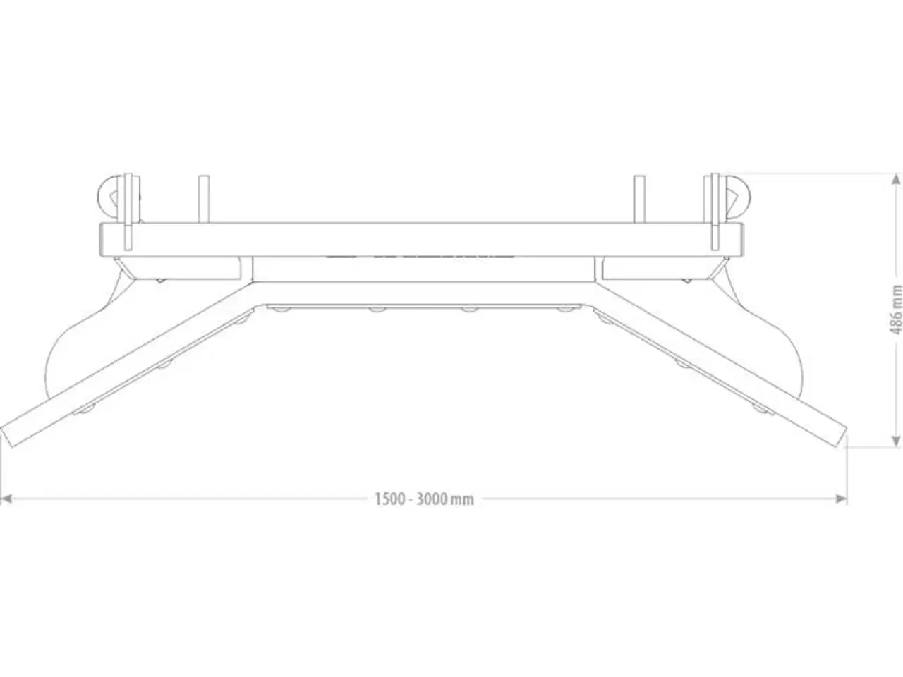 Billede 2 - FK Machinery Skrabe/spalte blad i fast ophæng