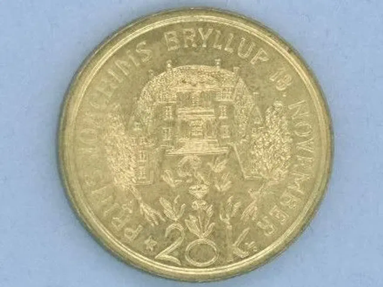 Billede 2 - 20 kr. Erindringsmønter 3 stk.